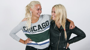 Julia Svanborg och Ronjah Sandström Viberg. Foto: Peder Broberg.